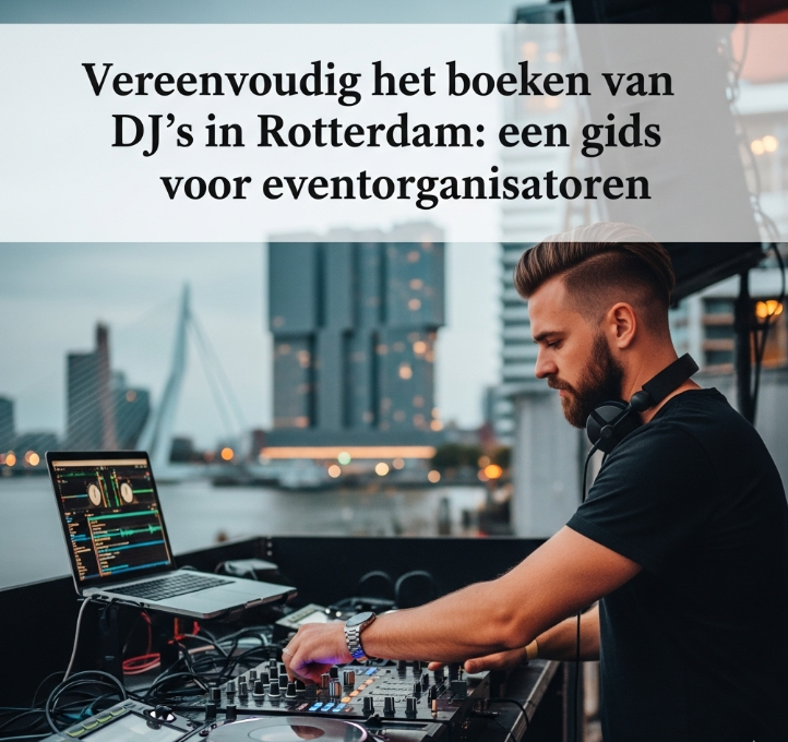 Vereenvoudig het boeken van DJ’s in Rotterdam: een gids voor eventorganisatoren